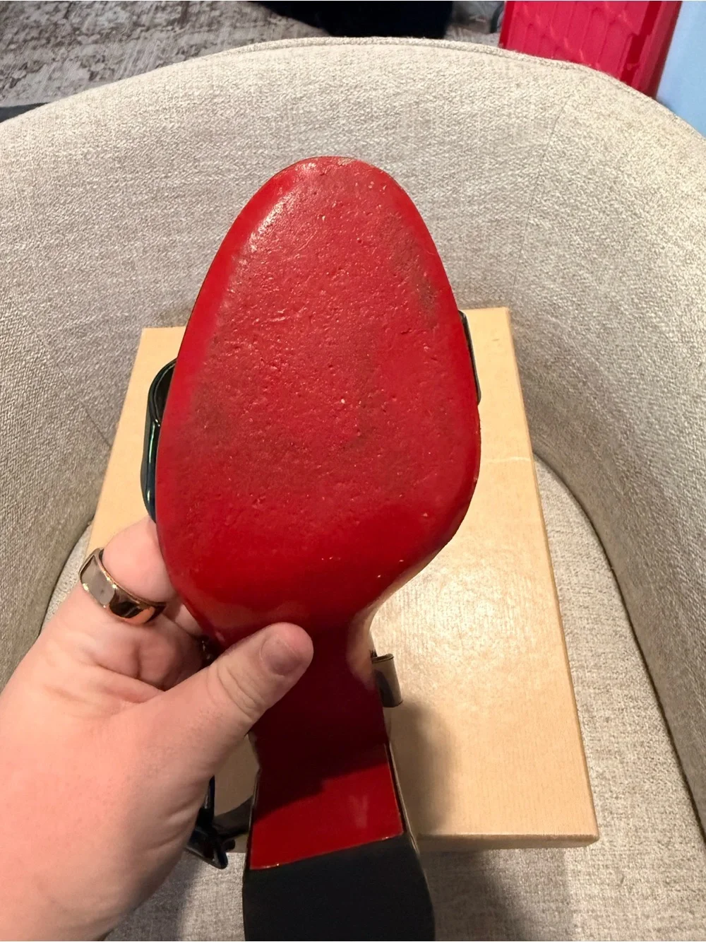 Christian Louboutin timeless single block